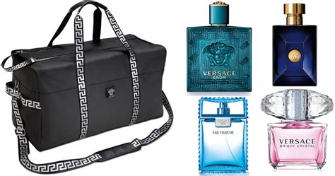 versace cologne bag|free versace bag with cologne.